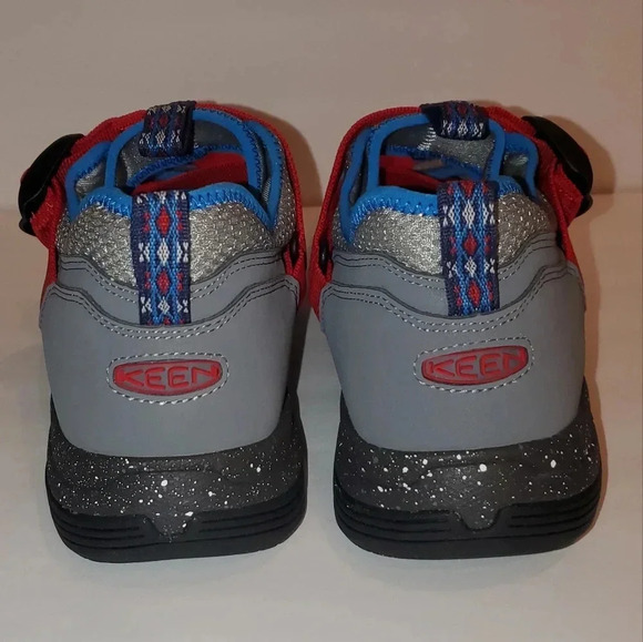 BNWOB Keen Zerraport Trail Hybrid Hiking Sandal Shoes Grey Red Mens Sz 9 main image 4